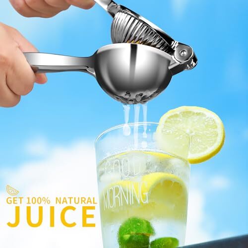 Lemon Squeezer Heavy Duty Lemon Juicer Stainless Steel Lime Squeezer Manual - Picture 2 of 8
