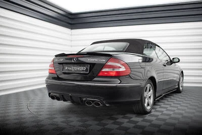 ULTER SPORT Silenciador de escape deportivo para Mercedes CLK W209 descapotable tubos 120x80 mm