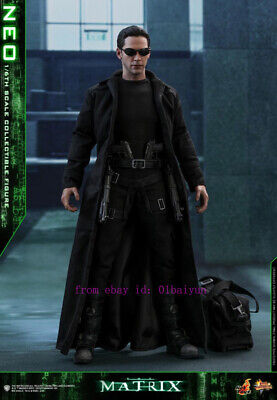 Perfect Hot Toys Mms466 1/6 The Matrix Neo Action Figure In Perfect Hot Toys Mms466 1/6 The Matrix Neo Action Figure In