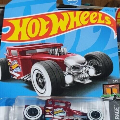 2023 HOT WHEELS CARS - BONE SHAKER 60/250 - HW DREAM GARAGE 3/5- 1