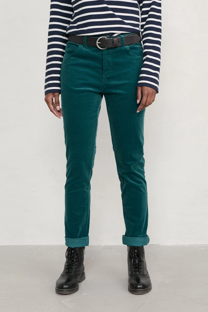 Seasalt Women s Trousers teal Lamledra Trousers Regular Dark