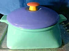 RARE HTF LINDT STYMEIST COLORWAYS MODERNIST Toureen Caserolle lid NEW