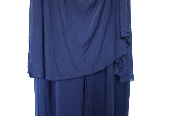 Sheego Damen Jumpsuit Blau große Größen Anzug Overall Einteiler weites Bein - Bild 4 von 4