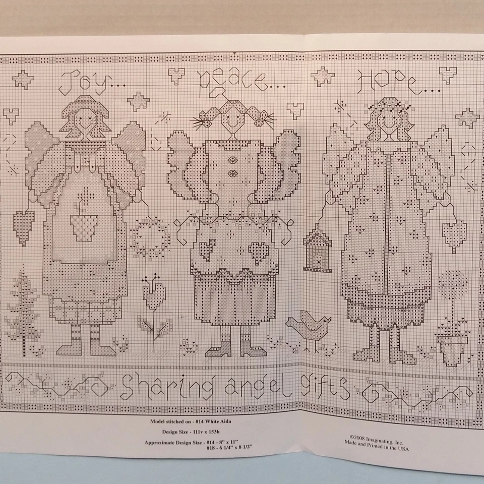 Angel Gifts 1 Cross Stitch Pattern - Image 2 of 3