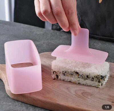 1 Spam Musubi Mold Spam Musubi Non Stick Sushi Maker Mold Kit Clear