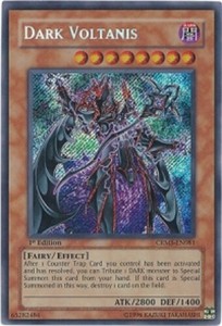 Dark Voltanis - CRMS-EN081 - Secret Rare - Unlimited Edition x1 - Lightly Played