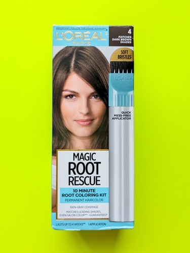 L'Oreal Paris Magic Root Rescue Hair Dye (4 - Matches Dark Brown Shades)