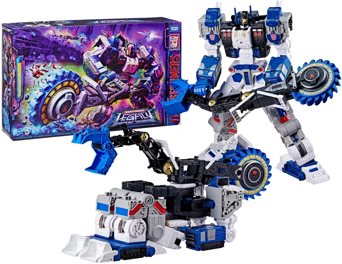 Transformers Legacy Titan Cybertron Universe Metroplex 57cm HUGE 220807