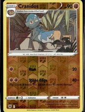 2022 Sword & Shield Astral Radiance Cranidos 76/189 Reverse Holo