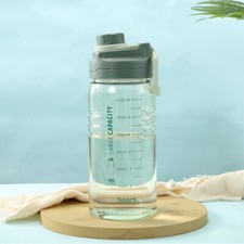 1.5 Litre Sports Water Bottle Gym Travel Drinking Leakproof Bottle Bpa Free UK