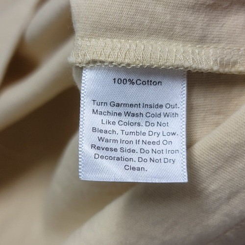 Cardin McCoy beige shirt (Size L) You Can Do Big Things Little Engine - Picture 10 of 10