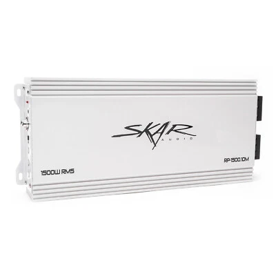 NEW SKAR AUDIO RP-1500.1DM MONOBLOCK CLASS D 1,800 WATT MAX MARINE SUB AMPLIFIER