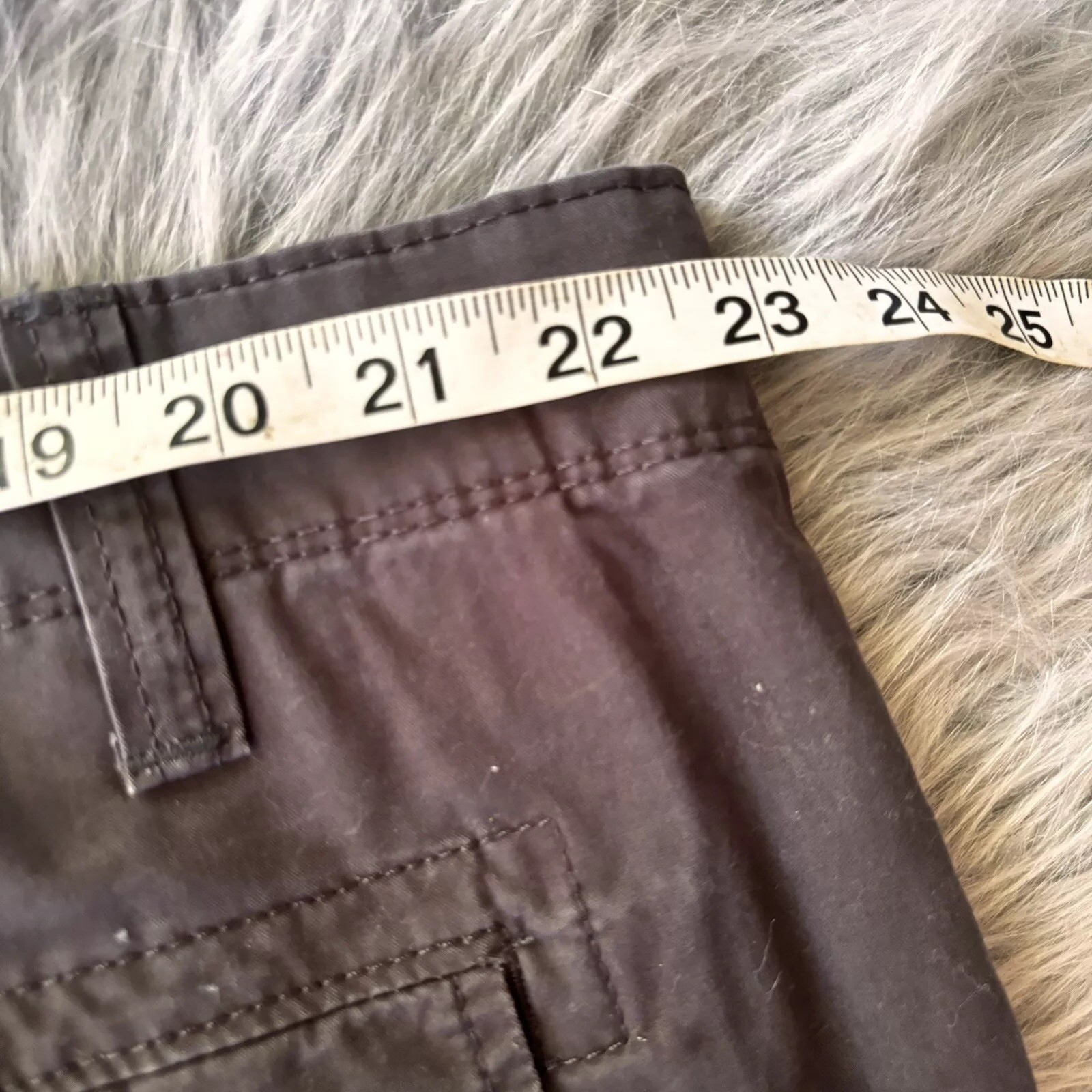 Sonoma Life + Style Mens Khaki Cargo Shorts Size 48 Big & Tall Dark Grey Summer image 7