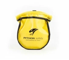 Parts Pouch Vinyl - Python Small Parts Fall Protection- Yellow - Tools at Height