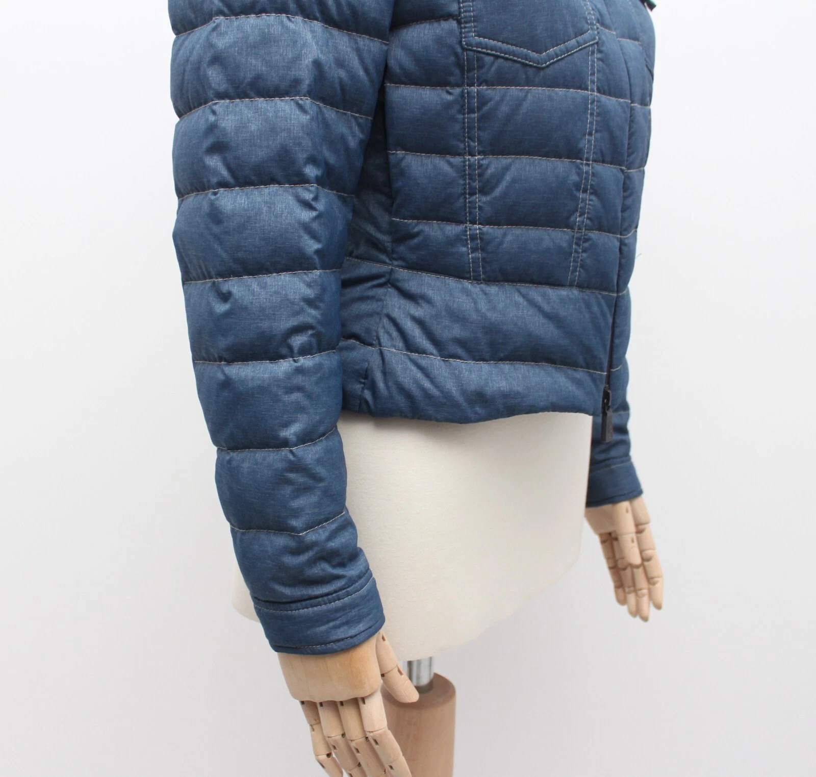 Giubbotto piumino trapuntato donna MONCLER GRENOBLE Bonnieure full zip RARO 2 ~S