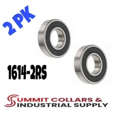 1614 2RS SEALED BALL BEARING 3/8 ID X 1-1/8 OD X 3/8 WIDE (2pk)