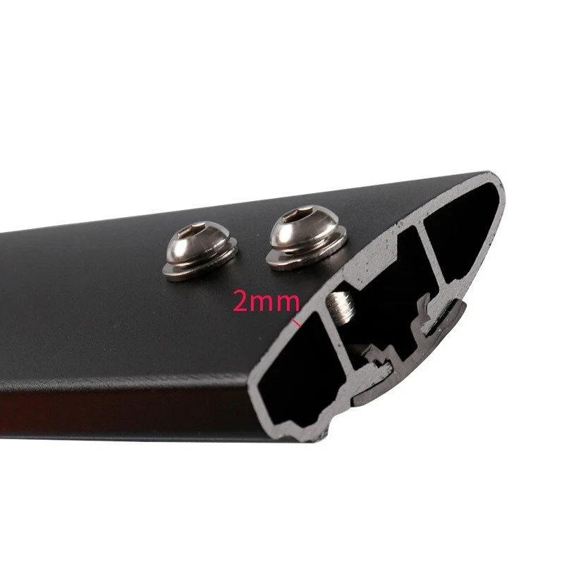 Paquete portaequipajes portaequipajes de barra transversal de riel transversal para GMC Acadia 2017-2023 Foto 3 de 4