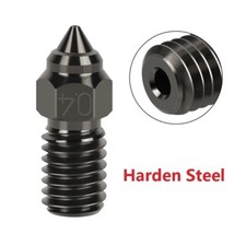 0.4mm Hardened Steel Nozzle For Creality Ender 3 V3 SE 3D Printer Hotend lot