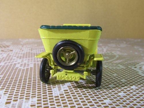 698Z Matchbox Y16 England Spyker 12/16-HP Double Phaeton 1904 Reifen Gekerbt - Bild 6 von 9