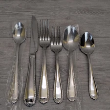 Reed & Barton Domain 6 Piece Place Setting Stainless 18/10 Flatware 