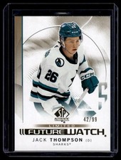 2024-25 Upper Deck SP Authentic Future Watch Limited Gold Jack Thompson Rookie