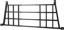 Adjustable Headache Rack Pickup Truck 45-66in Steel Cab Guard Easy Install Black