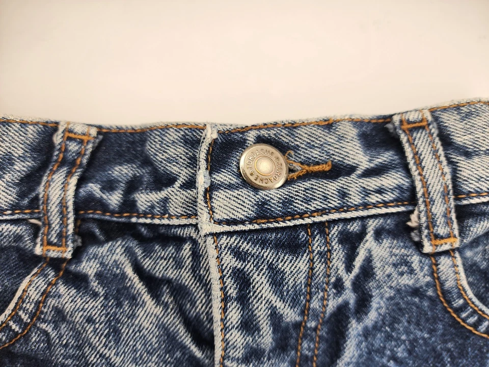 Falda vaquera vintage Jordache volantes lavado ácido niñas talla 4 Foto 4 de 4