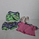 Vintage Cabbage Patch Kid Make A Wish Happy Birthday Outfit With Vest And Shoes