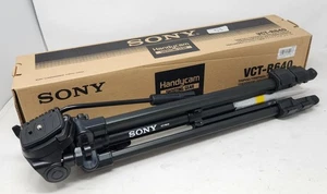 NEW SONY VCT-R640 Caméra vidéo trépied réglable jambes 22"-57" Niveau de bulle 360