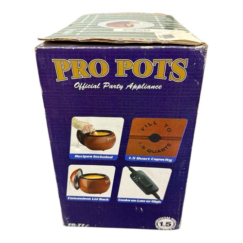 Calcio Slow Cooker 1,5 Qt Party Pot Tailgating Cucina Pentole Pro - NUOVO - Foto 4 di 7