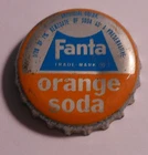 Vintage Fanta "Orange"..cork..unused..Soda Bottle Cap #2