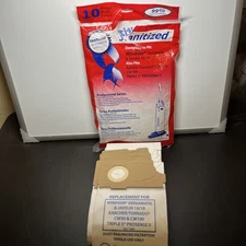 Janitized Dust Bags JAN-WIVER-3 Replacement 8 Vacuum Bags Windsor Versamatic