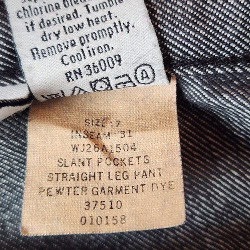 Calvin Klein Jeans Pants Womens 7 Straight Leg Slant Pockets 31 Inseam - Picture 8 of 8