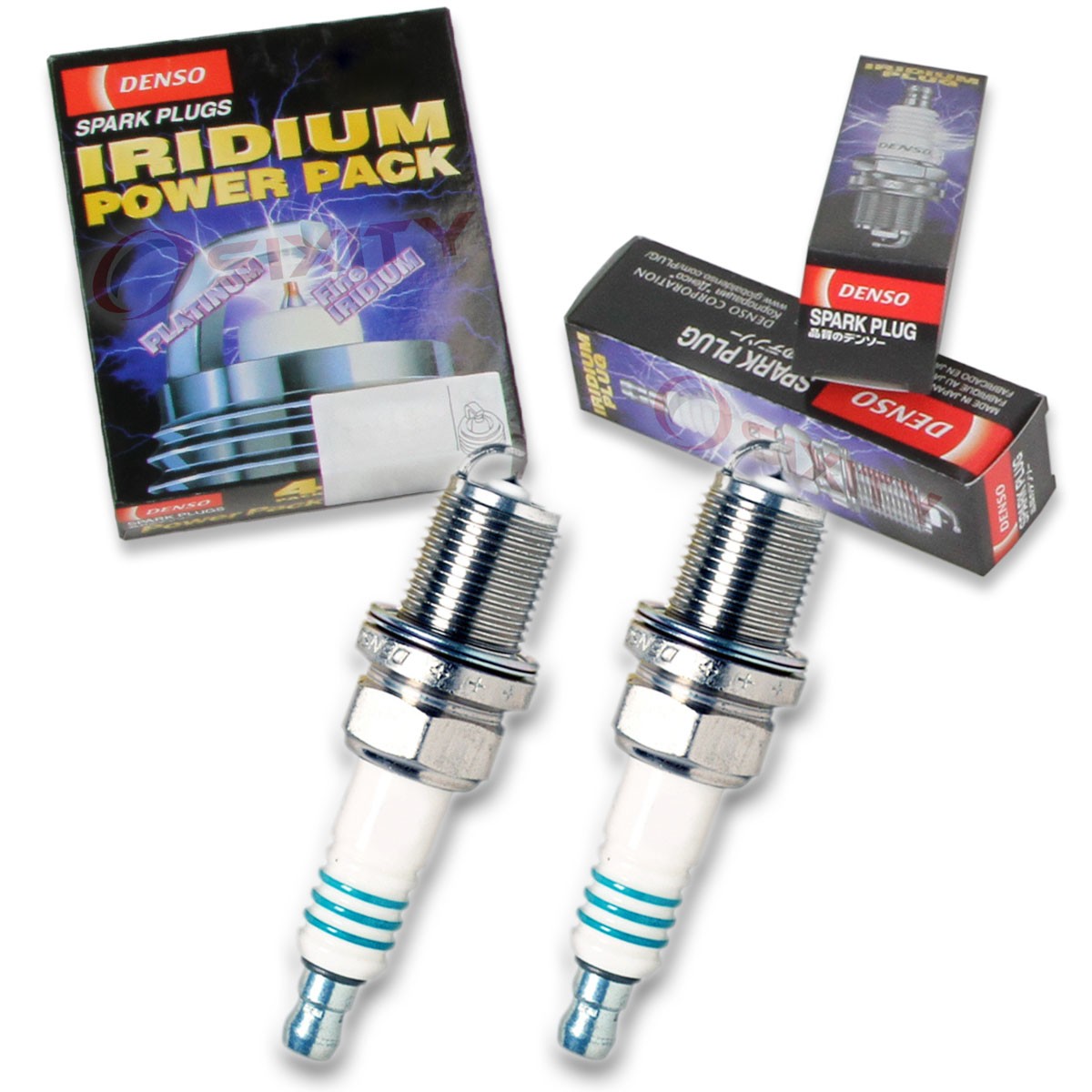 2 pc Denso Iridium Power Spark Plug for Polaris Sportsman 800 EFI X2 2007 gl