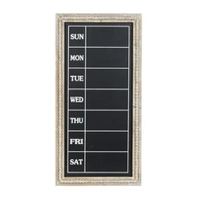Wood Sign Home Wall Decor Beaded Chalkboard Wall Sculpture, Wall Art 16" x 2"...