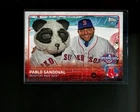 2015 Topps Opening Day #18 Pablo Sandoval SP SSP w/ Panda Mascot