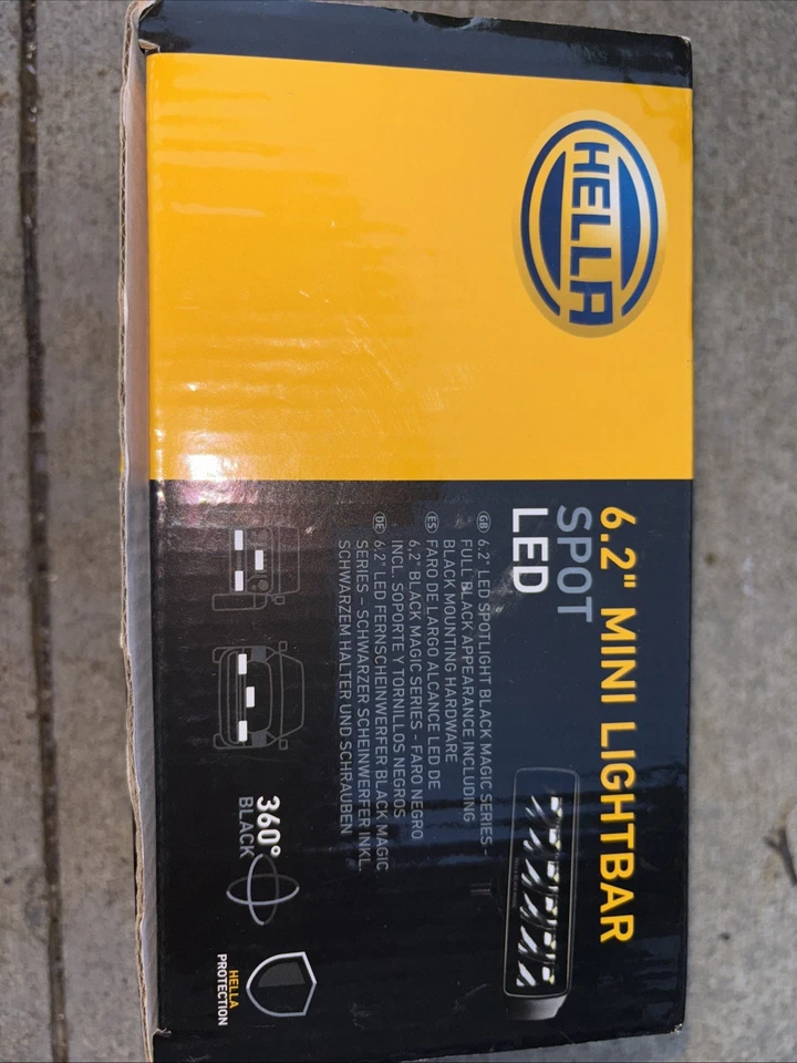 Hella Black Magic 358176211 6.2" Spot Beam Magic LED Mini Lightbar - Image 3 of 3