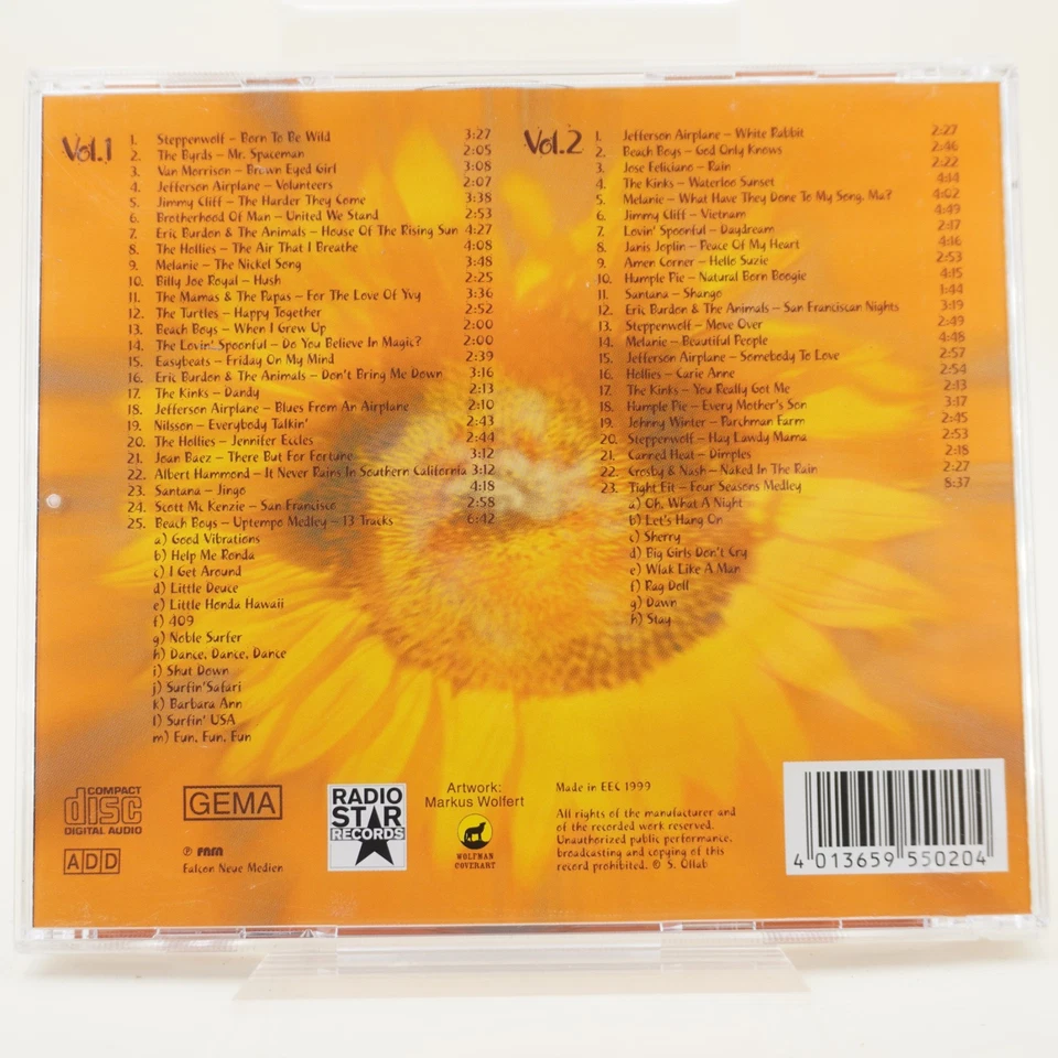 Various – Flower Power - The Woodstock Generation | CD | Zustand sehr gut - Bild 2 von 2