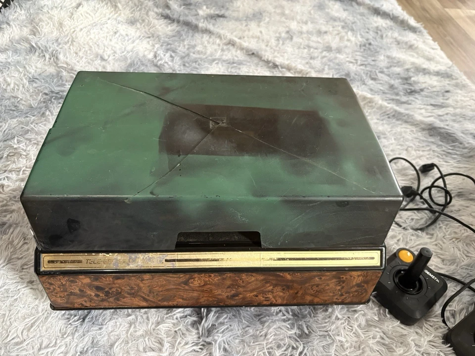 Atari 2600 Console Bundle +30 Games & Joysticks Tested Works Vintage - Image 4 of 4