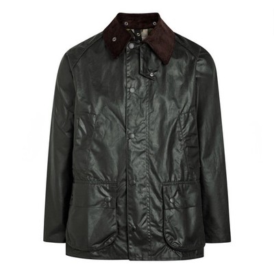 Barbour Bedale Waxed Cotton Jacket Sage Green Size 42 Made in England