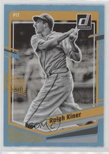 2023 Panini Donruss Holo Carolina Blue Ralph Kiner #173 HOF 0ps8