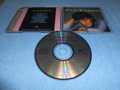 Alvin Stardust - I FEEL LIKE... (c) 1984 ULTRA RARE JAPAN CHRYSALIS CCD 1489 CD!
