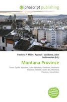 Frederic P. Miller (U. A.) | Montana Province | Taschenbuch | Englisch (2026)