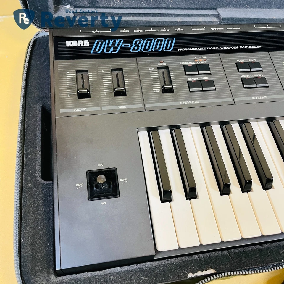 Korg DW-8000 Synthesizer Made in Japan Sold As-Is / No Power Adapter / for Parts - Image 2 of 4
