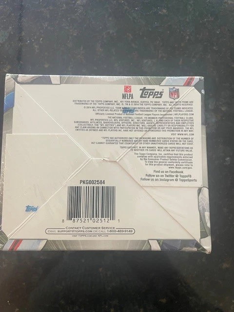 2014 Topps Prime NFL box 24 packs - Image 4 of 4