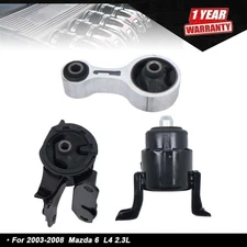 3PCS Engine Motor Mount Set Fit For Mazda 6 A6497 A6494 A3907 03 04 05 06 07 08