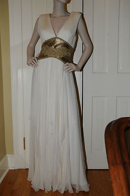 $6000!!! NEW Marchesa Couture Milky WHITE Gold Jeweled GOWN DRESS 10 Wedding | eBay $6000!!! NEW Marchesa Couture Milky WHITE Gold Jeweled GOWN DRESS 10 Wedding | eBay