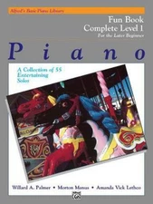 Alfred's Basic Piano Library Fun Boo- paperback, Willard A Palmer, 9780739021996