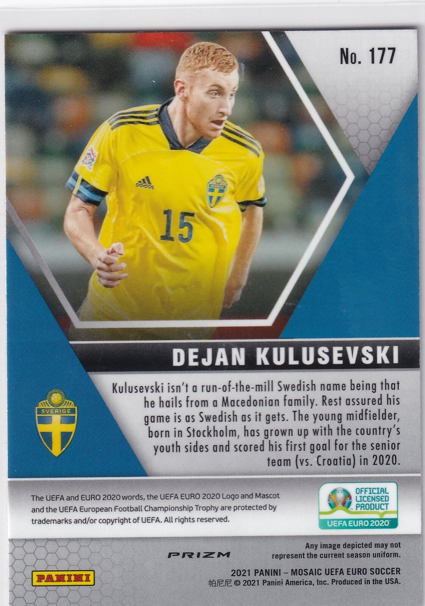 panini mosaic euro soccer クルゼフスキ 2020-21 Panini Mosaic UEFA Euro Soccer Trading Card #177