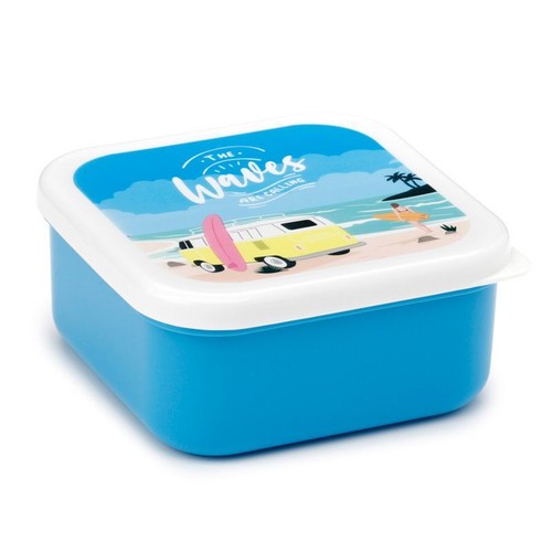 Set di 3 scatole snack pranzo pranzo in plastica bambino bambino bambino ragazzo adulto - Foto 68 di 77